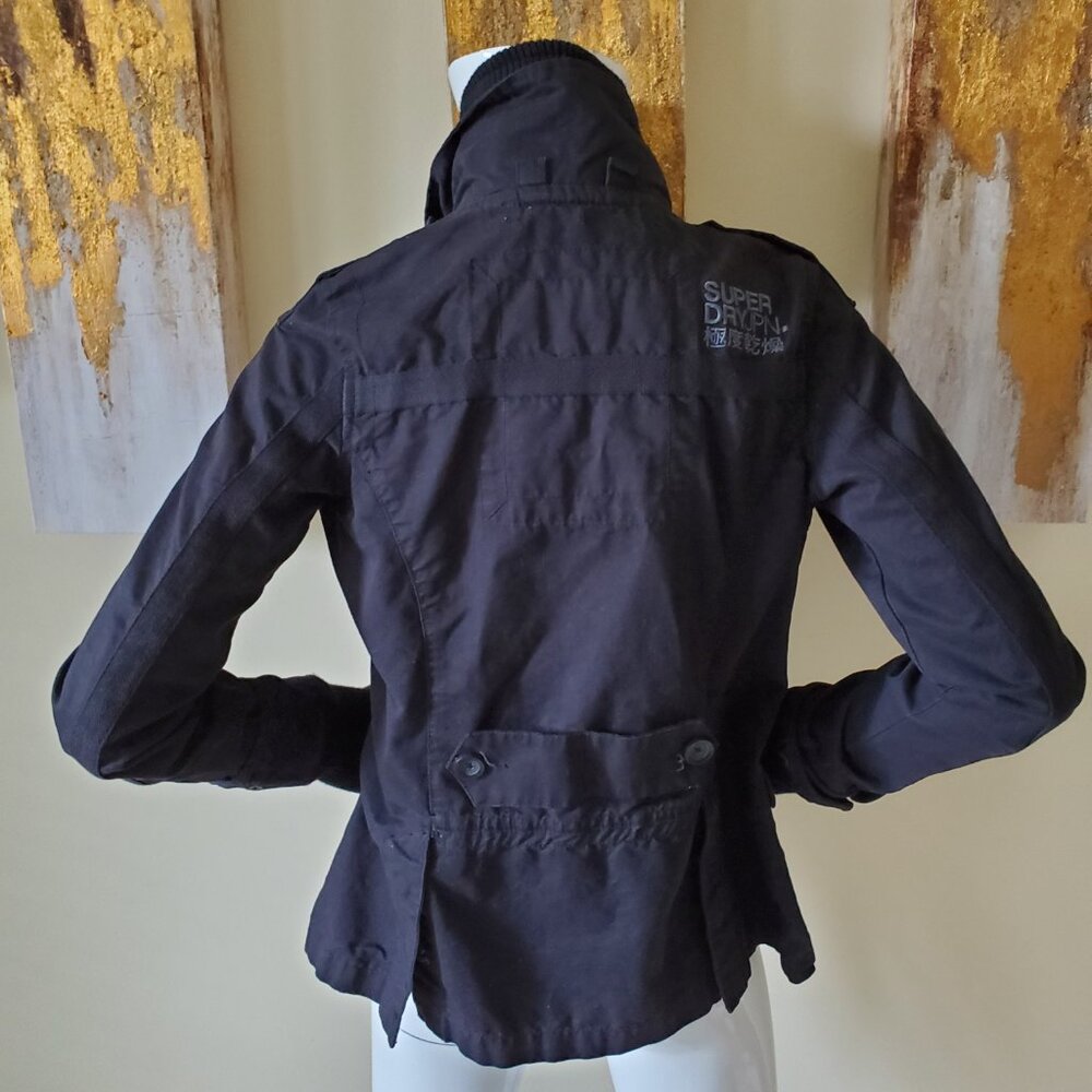 Superdry Women's Black Jacket - Picture 3 of 10